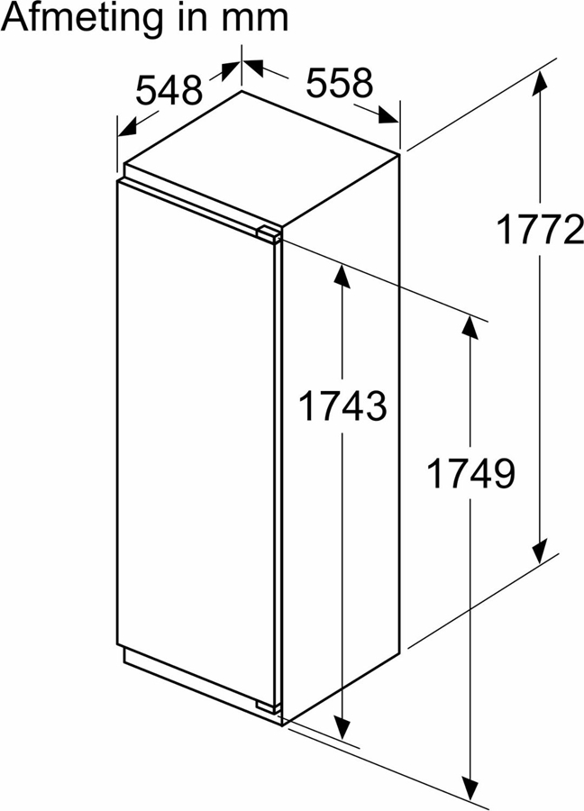 Bosch Kil Vfe Serie Inbouw Koel Vriescombinatie Kopen Ep Nl