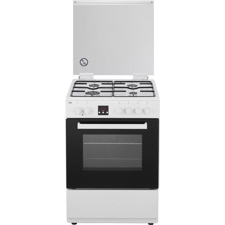 ETNA FGV561WIT Gasfornuis met Oven - 4 Pitten 