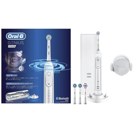 Oral-B Genius 10100S White elektrische tandenborstel