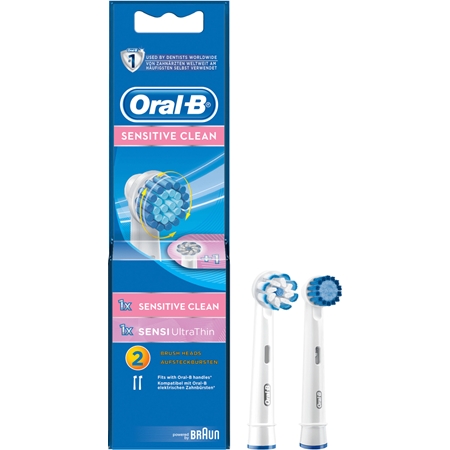 Oral-B Sensitive 2st wit Tandenborstel Accessoire