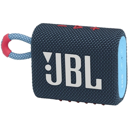 EP-JBL Go 3 Bluetooth speaker blauw-roze-aanbieding EP-JBL Go 3 Bluetooth speaker blauw-roze-aanbieding