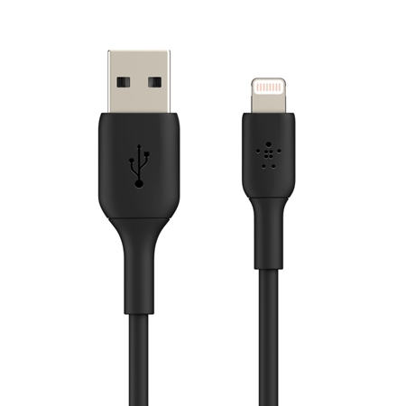 Belkin USB A naar lightning kabel 1m zwart