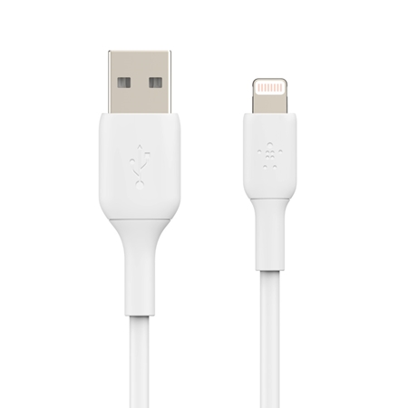 Belkin USB A naar lightning kabel 1m wit