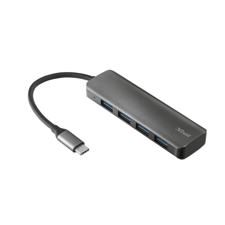 Trust Halyx Aluminium USB-C to 4-Port USB-A 3.2 Hub