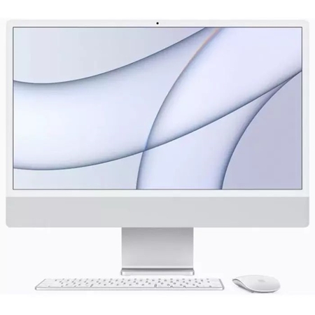 Apple iMac 24" (2021) MGTF3N/A, M1 chip, 8GB, 256GB ssd, 7-core GPUzilver