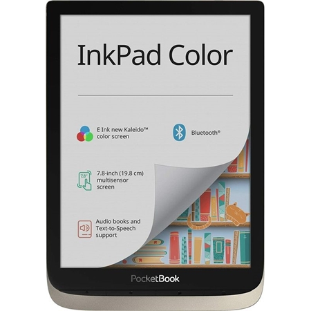 PocketBook InkPad Color e-reader zilver