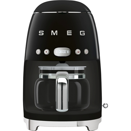 SMEG DCF02BLEU 50's Style Koffiemachine - Filterkoffie - Zwart