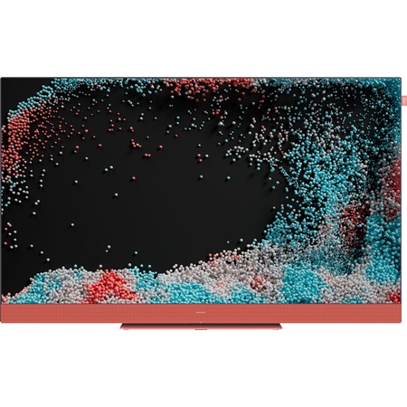 Loewe We. SEE 43 4K LED TV coral red