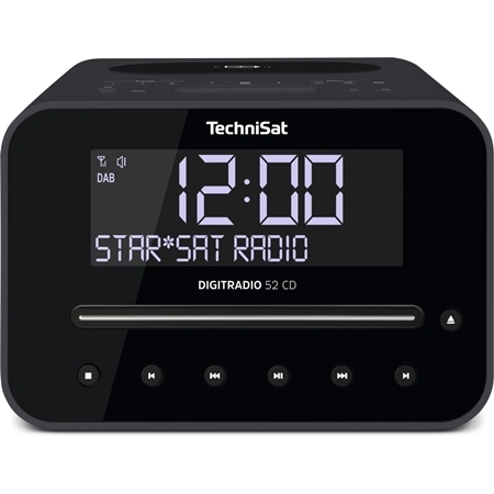 Technisat Digitradio 52 CD DAB+ wekkerradio met oplaadpad