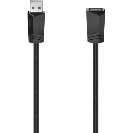 Hama USB-verlengkabel USB 2.0 480 Mbit/s 1,50 m