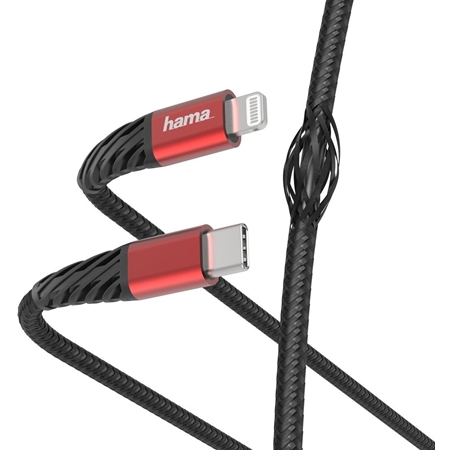 Hama Snellaad-/gegevenskabel USB-C - Lightning 1,5m