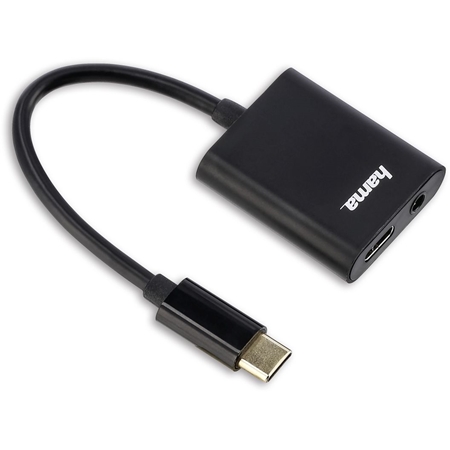 Hama 2-in-1 Adapter USB-C naar Audio