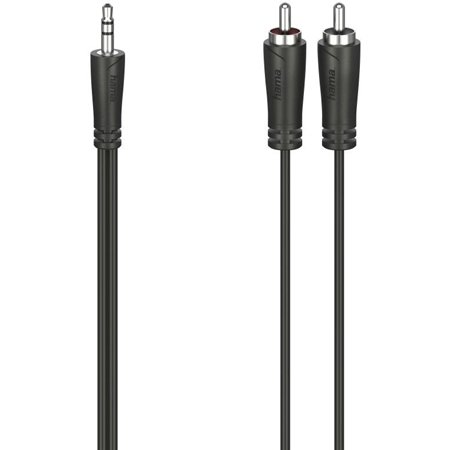 Hama Audiokabel 3,5mm-jack-stekker - 2 cinch-stekker 1,5m