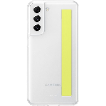 Samsung Galaxy S21 FE Slim Strap Back Cover Wit
