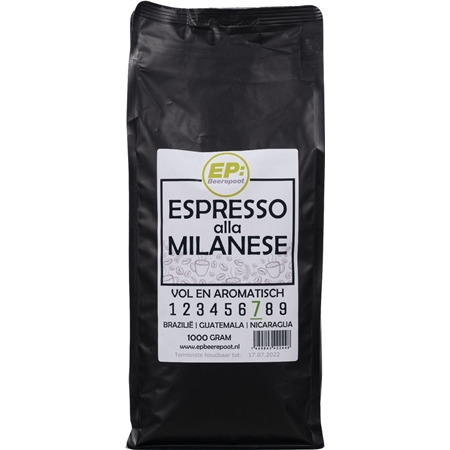 Espresso alla Milanese koffiebonen 1000 gram