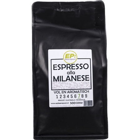 Espresso alla Milanese koffiebonen 500 gram