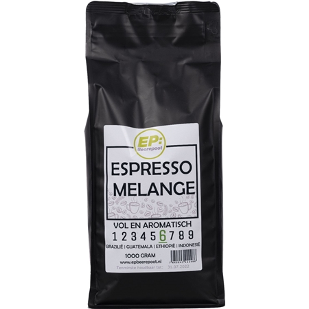 Espresso Melange koffiebonen 1000 gram