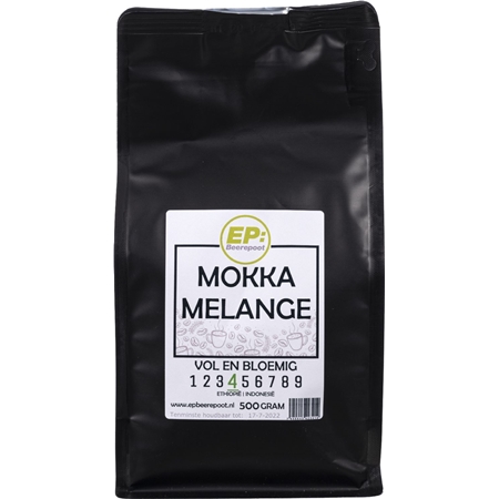 Mokka Melange koffiebonen 500 gram