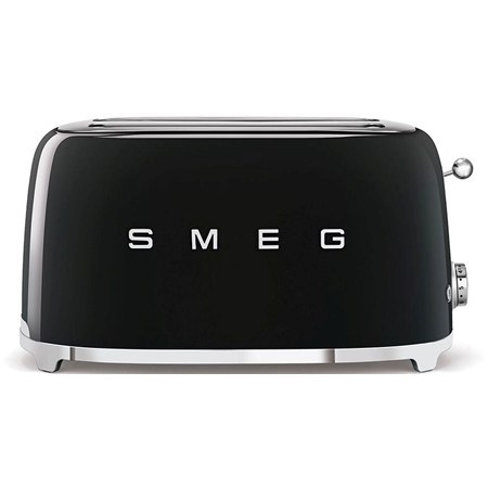 EP SMEG TSF02BLEU 50's Style Broodrooster - Zwart aanbieding