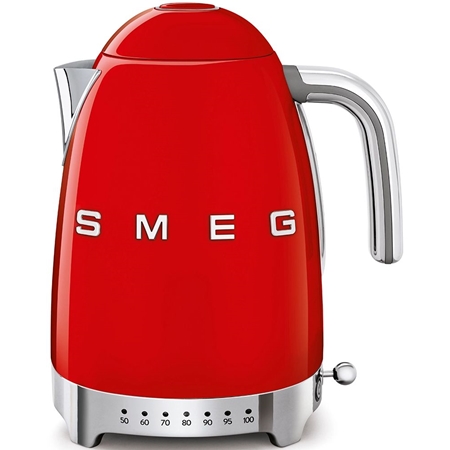SMEG KLF04RDEU Waterkoker 50's Style - Rood