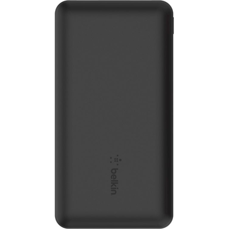 Belkin 3-poorts 10.000mAh-powerbank + USB-A/USB-C-kabel zwart