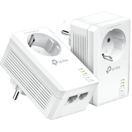 TP-Link AV1000 2-poorts Gigabit Passthrough Powerline Starterset