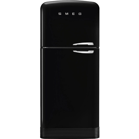 SMEG FAB50LBL5 Vrijstaande Koel-vriescombinatie 50's Style - Zwart