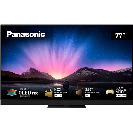 Panasonic TX-77LZW2004 4K OLED TV met Dolby Atmos speakers