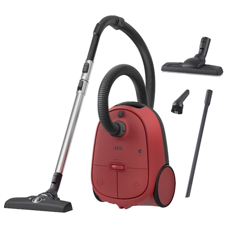 EP AEG AB61C3CR 6000 Series Clean Stofzuiger met Zak - Rood aanbieding