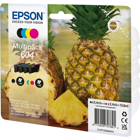 Epson C13T10G64020 inkt multipack 604