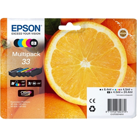 Epson C13T33374021 inkt multipack 33