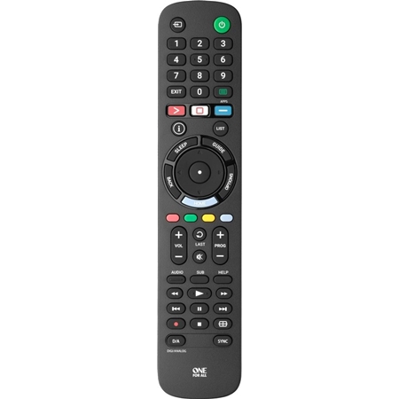 One for All vervangende afstandsbediening voor Sony TV