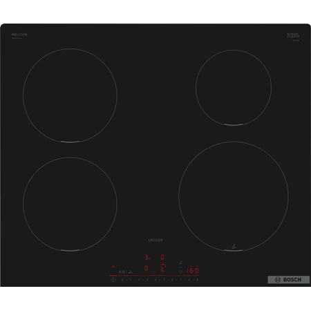 BOSCH PIE631HC1M Serie 6 Opbouw Inductiekookplaat - 60 x 50 cm - Zwart