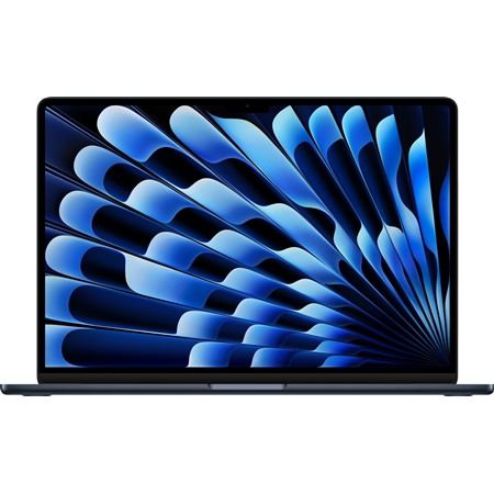 EP Apple Macbook Air 15 inch M3 chip (8 core CPU/10 core GPU) 8GB/256GB Middernacht (2024) aanbieding