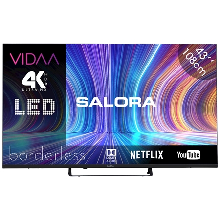 Salora 43UV210 - 43 inch 4K Ultra HD LED TV