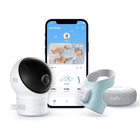 Eufy Anker S340 Smart Sock Baby Monitor Set 