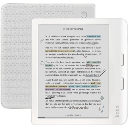 Kobo Libra Colour Wit 