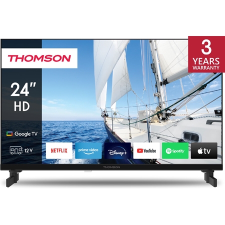 EP Thomson Google TV 24" HD 12V aanbieding