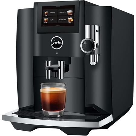 JURA S8 Piano Black (EB) Volautomatische Koffiemachine