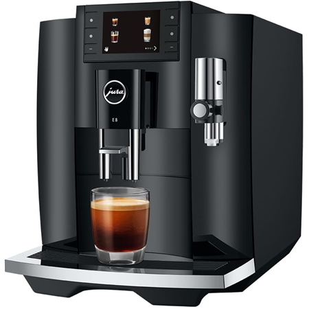 JURA E8 Piano Black (EC) Volautomatische Koffiemachine