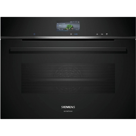 Siemens iQ700 CS736GCB1F extraKlasse Compacte inbouw oven met volwaardige stoom