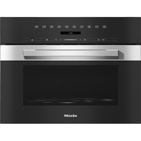 Miele M 7240 TC Roestvrij staal met CleanSteel Inbouw Magnetron