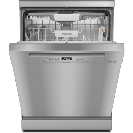 EP Miele G 5432 SC Front Selection CleanSteel front Vrijstaande Vaatwasser aanbieding