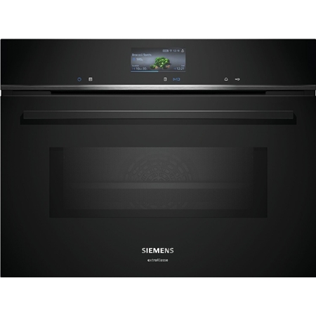 Siemens CM776GMB1F iQ700 extraKlasse Compacte Oven met Magnetron - 60 x 45 cm - Zwart