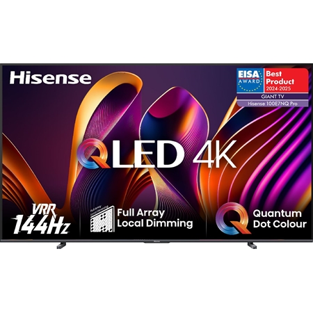 EP Hisense QLED PRO 100E7NQ TV (2024) aanbieding