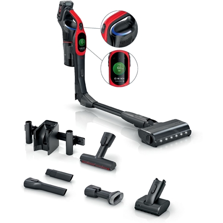 EP BOSCH BCS1041PET Unlimited 10 ProAnimal Steelstofzuiger - Rood aanbieding