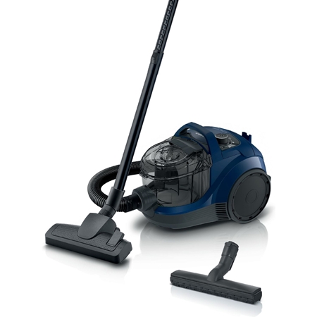 BOSCH BGS21X320 Serie 4 Stofzuiger Zonder Zak - Blauw