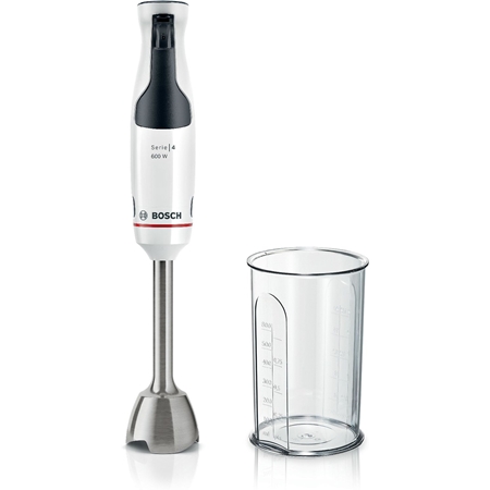 EP BOSCH MSM4W210 Serie 4 ErgoMaster Staafmixer - Wit / Donkergrijs aanbieding