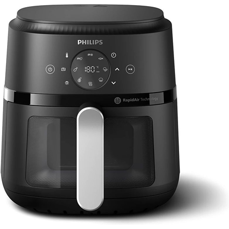 Philips NA221/00 2000 Serie Airfryer - Heteluchtfriteuse - Zilver