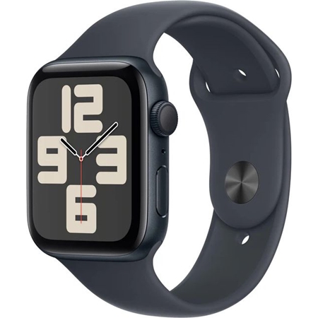 Apple Watch SE GPS Middernacht 44mm M/L